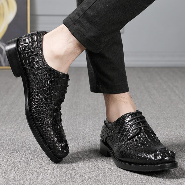 Bergazi Handmade Men's Shoes Comfortable Business Formal Leather