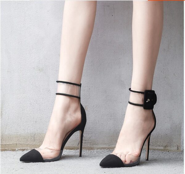 Bergazi Women's Leather Versatile Slim High Heels