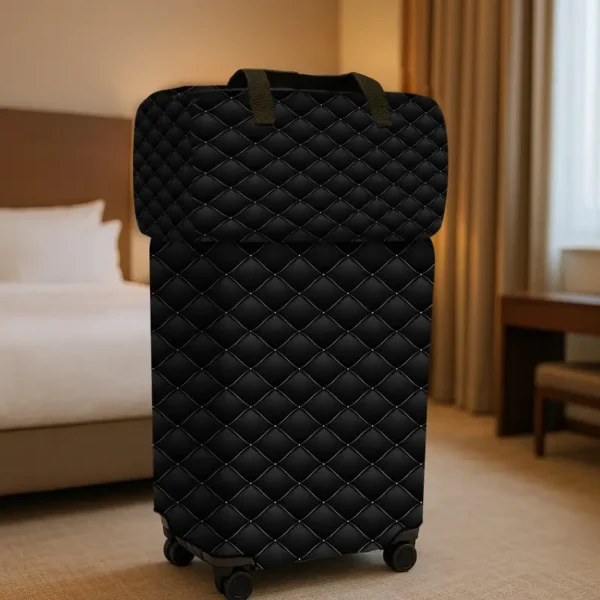 2pcs New Printed Fabric Luggage