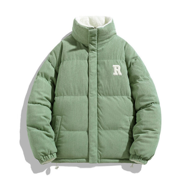 Cashmere Cotton-padded Coat Double-sided Wear Loose Lapel Warm Coat